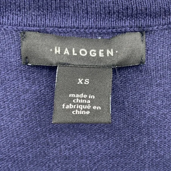 Halogen Women's Faux Wrap Surplice Sweater Size XS - Picture 7 of 7